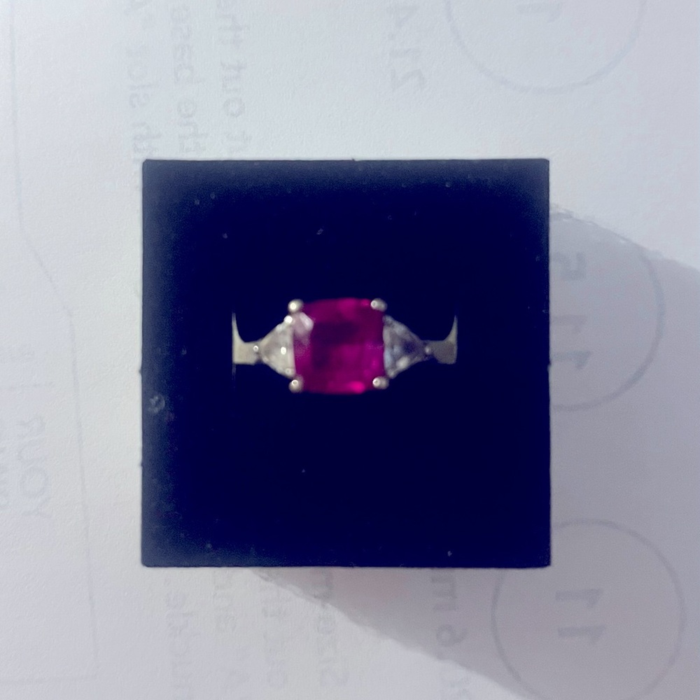 Pandora Raspberry Ring